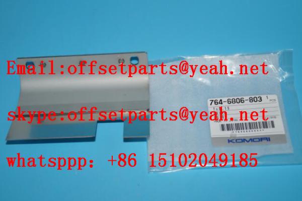 764-6806-803,Komori guide,komori LS machines original parts,Thickness-0.15mm,Length=125mm,