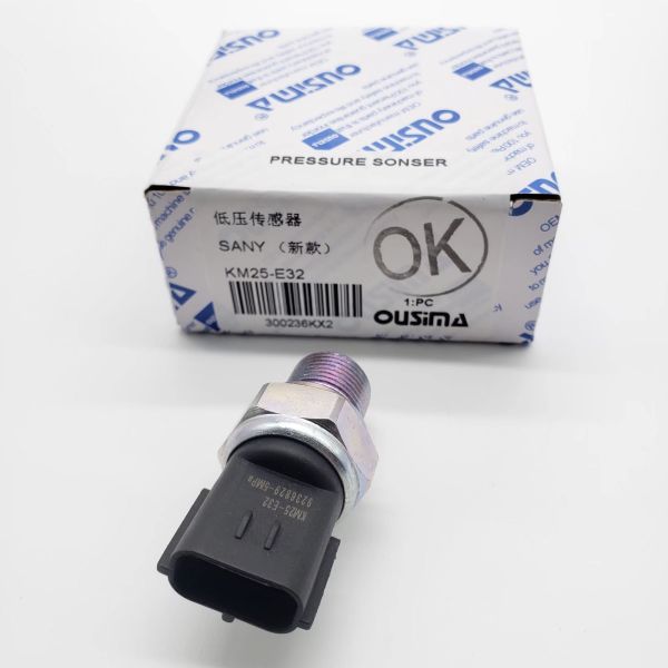 OUSIMSA Low Pressure Sensor Switch KM25-E32 Fit For Sany 205 215 265-9 265-10 Excavator