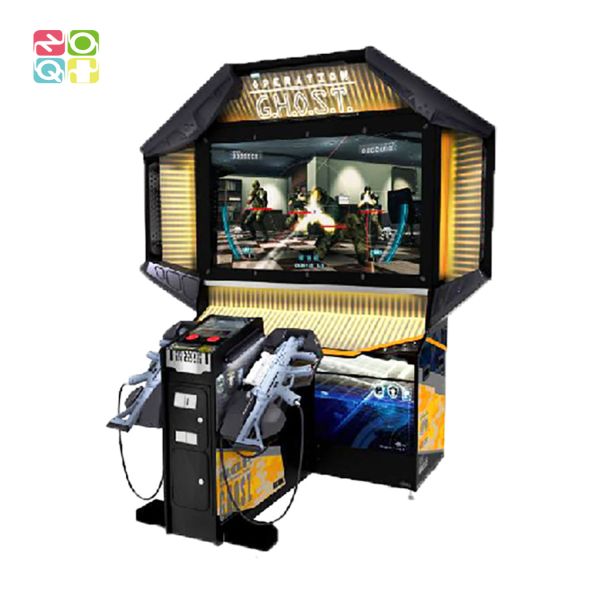 Ghost Operation Simulating Gun  Arcade Machine With 55 Inch Monitor