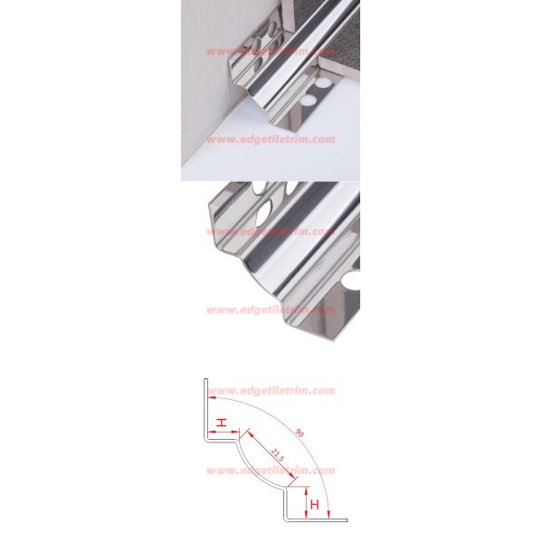 Decoração de azulejos de aço inoxidável 10 mm azulejos de parede esferográfica interna