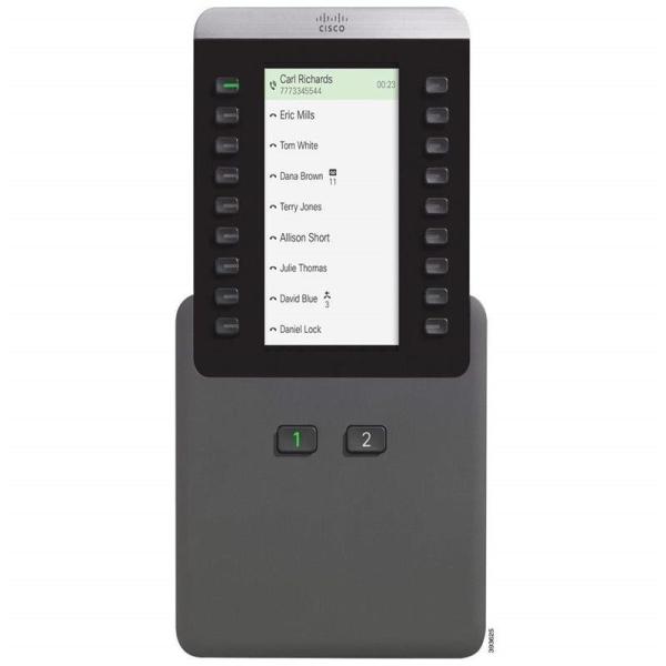 Cisco CP IP Telephone KEM : Expandable Keys , Multi-Line Support & Seamless UC Integration