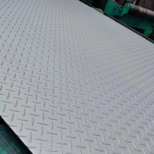 304 Stainless Steel Checkered Plate Rice Patteren Anti-Slip Stainless Sheets