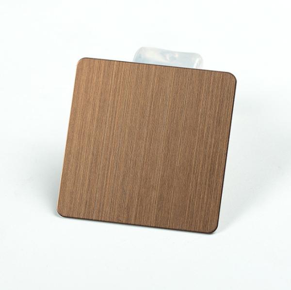 3mm Thick SS Coloured Sheet 410 316L Stainless Steel Sheet Rose Gold HL 2D 1D