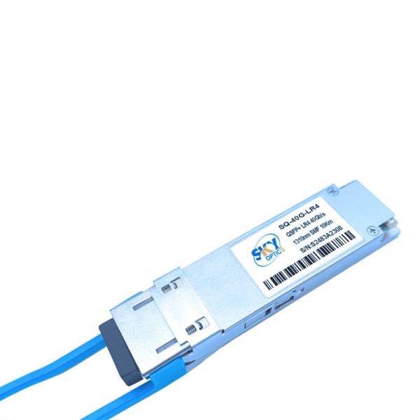 40Gbs IEEE 802.3cd / 8665 QSFP+ Optical Module 1310nm 10km LC Transceiver