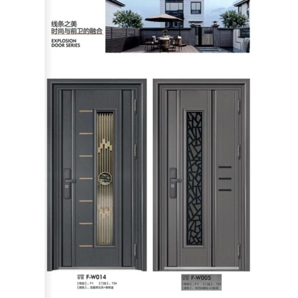 Residential Security Exterior 304SS Stainless Steel Safety Gate Single Door