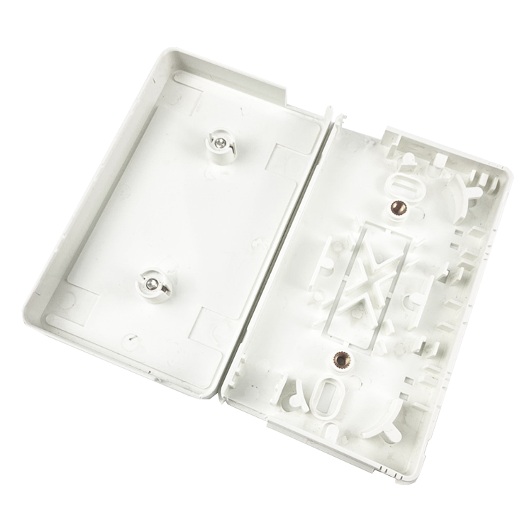 ABS 2-ядерный пластиковый оптоволоконный лицевой пластинки разъемной панели для внутренней сети FTTX