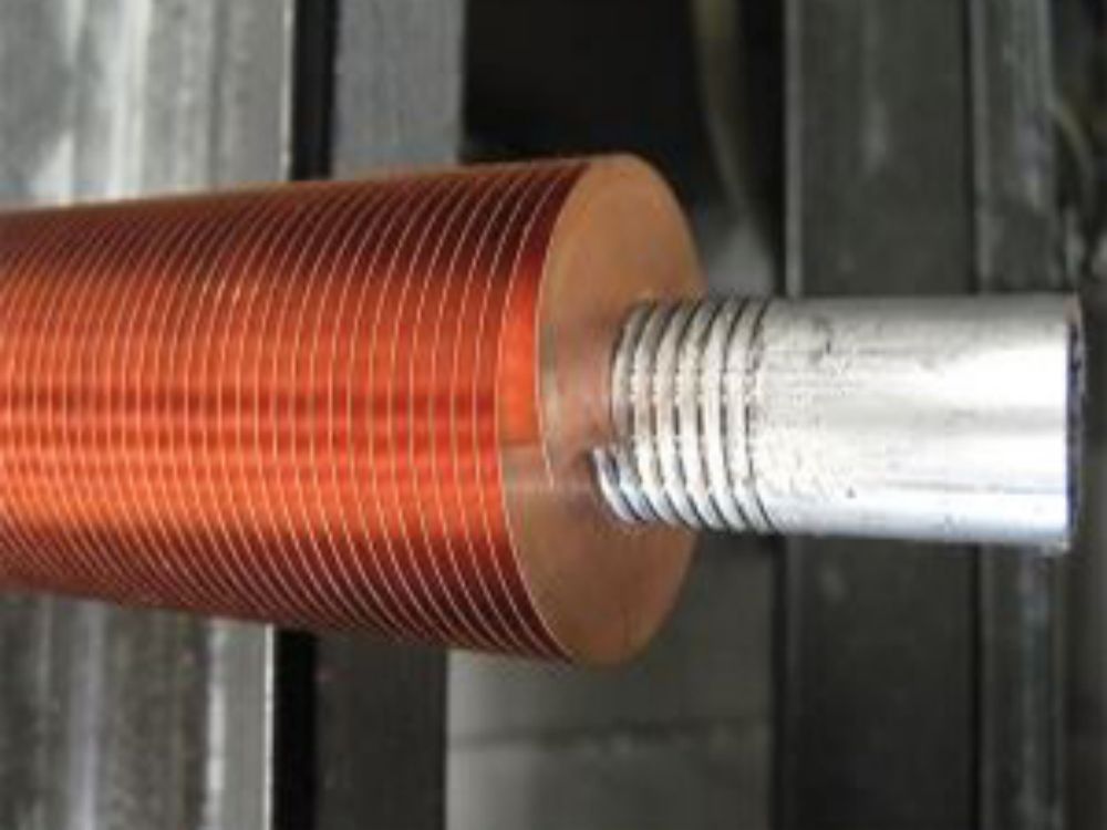 Finned Copper Pipe DELLOK Медь G Встроенная трубка с оперением для конденсаторов