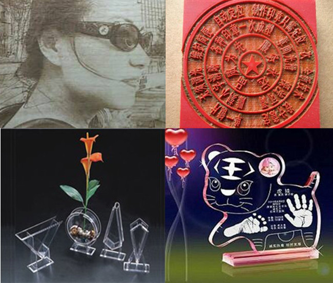 лазер СО2 6040 60W гравируя автомат для резки 60x40cm 80W