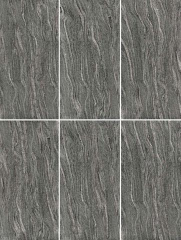 Dark Gray Flamed Matte Porcelain Tile 600x1200mm Outdoor Curtain Wall
