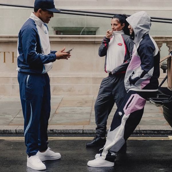 Custom Unisex Windbreaker Tracksuit Unisex Polyester Waterproof Zip up Jacket Set Nylon High Quality Luxury Tracksuit