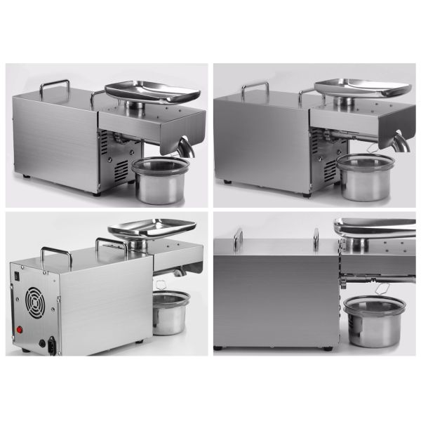 Small but Mighty Sunflower Oil Cold Pressed/Sesame Oil Extraction Machine for Domestic Home in India's Family Market