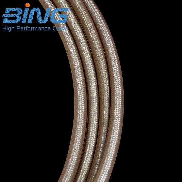 RG316D 50 Ohm Coaxial Cable Double Shielded MIL-DTL-17 Compliant Cable with FEP Jacket