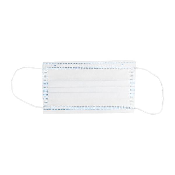 BFE 95% Disposable Face Mask Blue And White Triple Layer Surgical Mask