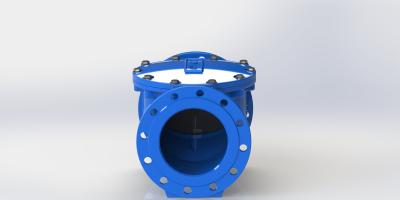 Water Swing Flex Check Valve With PN16 Pressure Rating And ISO Certificate