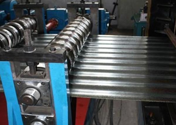 12-15m/Min Automatic Silo Forming Machine , Silo Panel Roll Forming Machine