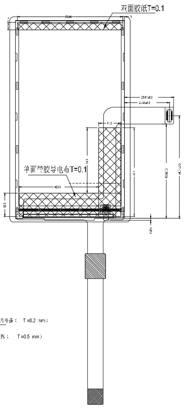 интерфейс модуля NT35512 MIPI дисплея дюйма TFT LCD 480x854 IPS 4,3