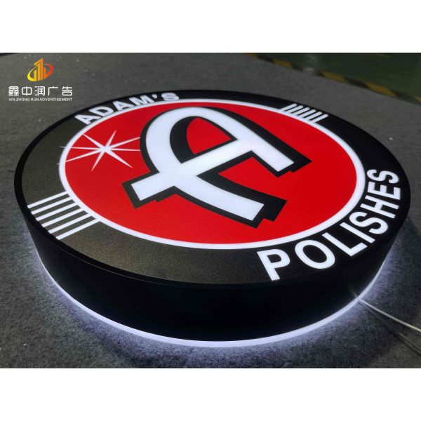 Factory Customized Wall Mount Logo Light Box Backlight Letters Shop Sign Board