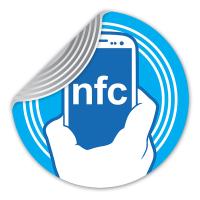 13.56MHz HF RFID NFC Etiqueta de adhesivo ISO15693 / ISO14443A para la gestión de la cadena de suministro