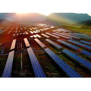 отслеживать держателя поляка панели солнечных батарей отслежывателя 66m одиночной оси 10kw 20kw 50kw солнечный