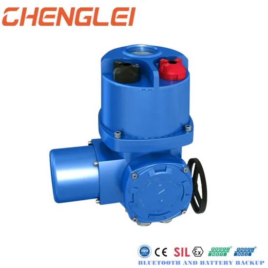 Chenglei Q10 100N.m 220V Intelligent On-Off Electric Ball Valve Actuator with Flange Connection