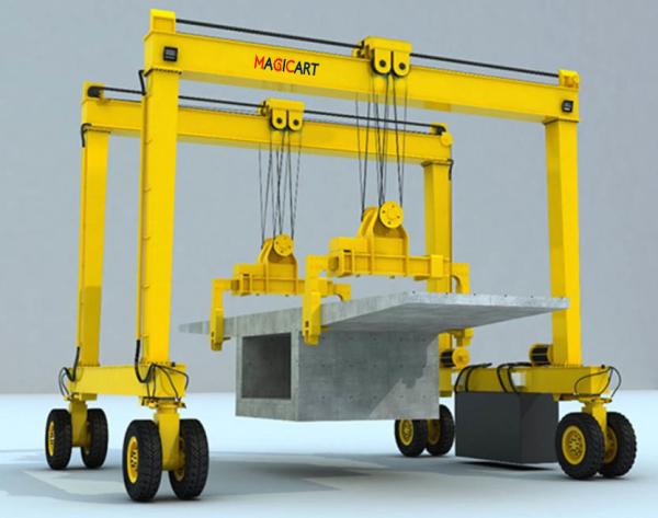 Expérience facile et rapide des grues mobiles à contreplaqué manutention des matériaux