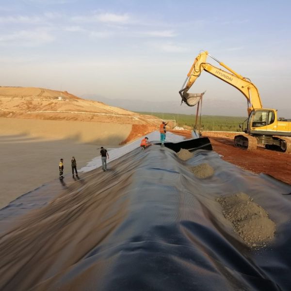 High Strength Hdpe Smooth Geomembrane 0.5mm – 3.0mm Impermeable Geomembrane