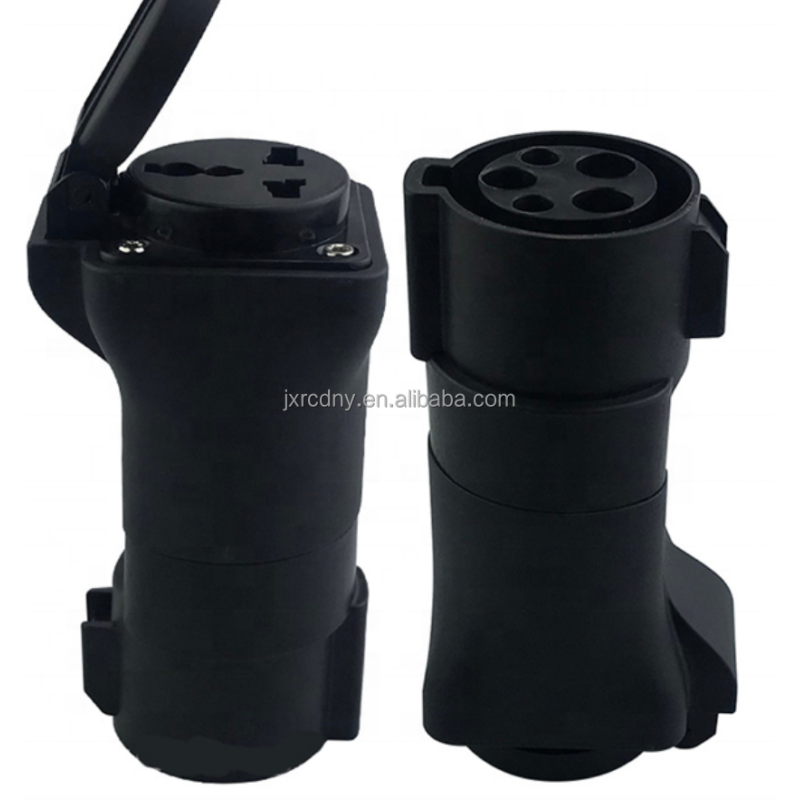 EV Charger Adapter J1772 to EU Converter Type 1 to 220V Household Electric ev Adapter For European