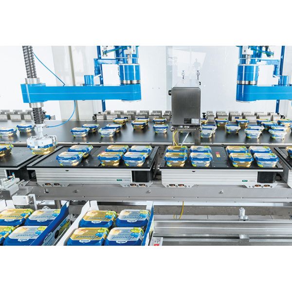 Metal Frame Can Case Box Packing Machine Full Package Output PLC Control System