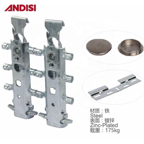 Wall Mount Hanger for Kitchen Cupboards Heavy Duty and Invisible Furniture Hardware