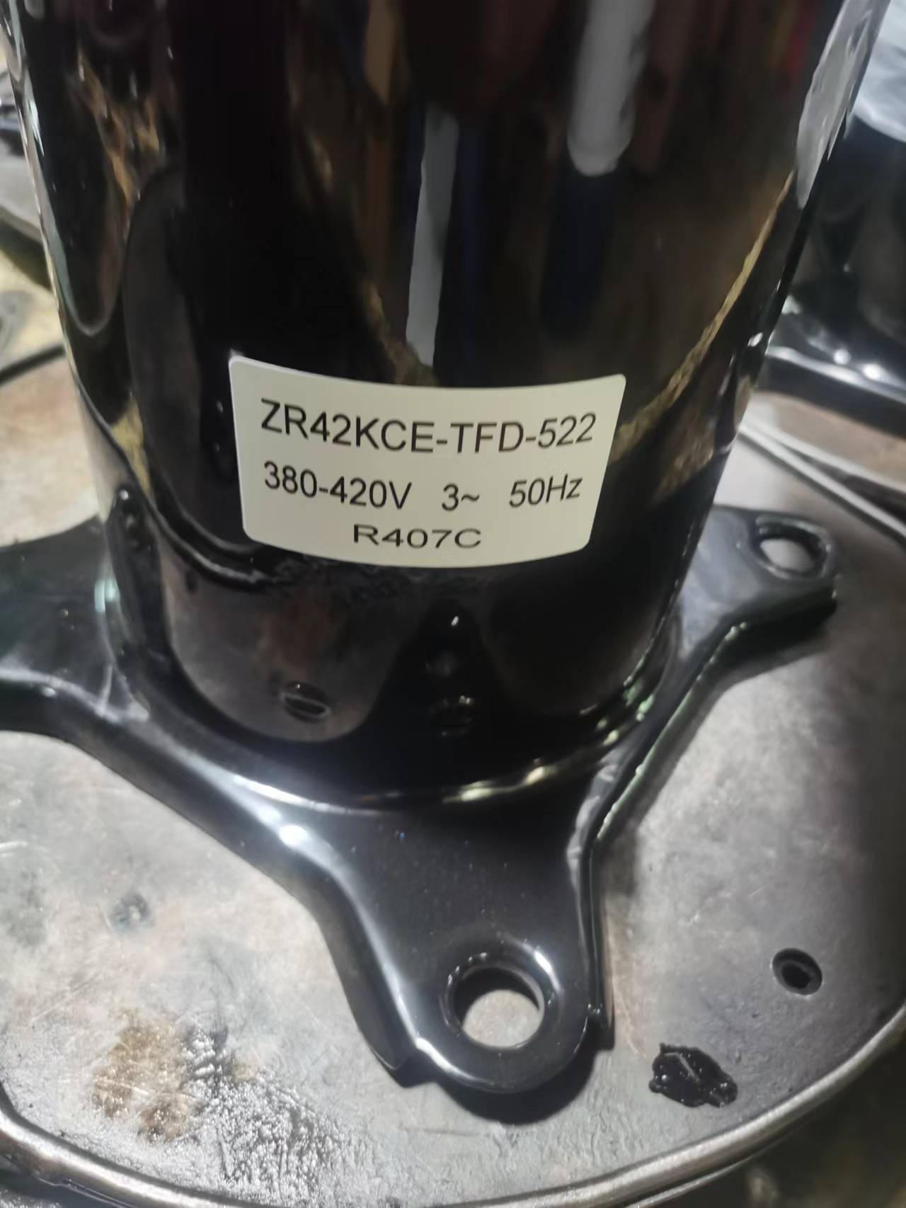 Компрессор 15HP переченя HVAC Copeland герметичный закрыл тип ZB114KQE-TFD-550 поршеня