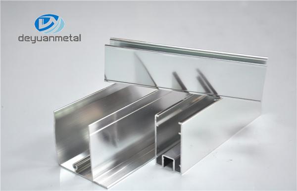 Golden Polishing Standard Aluminium Extrusion Profile For Official Decoration