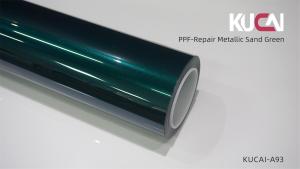 TPU Repair Metallic Sand Green PPF Film Roll 7.5 Mil For Car Detailing