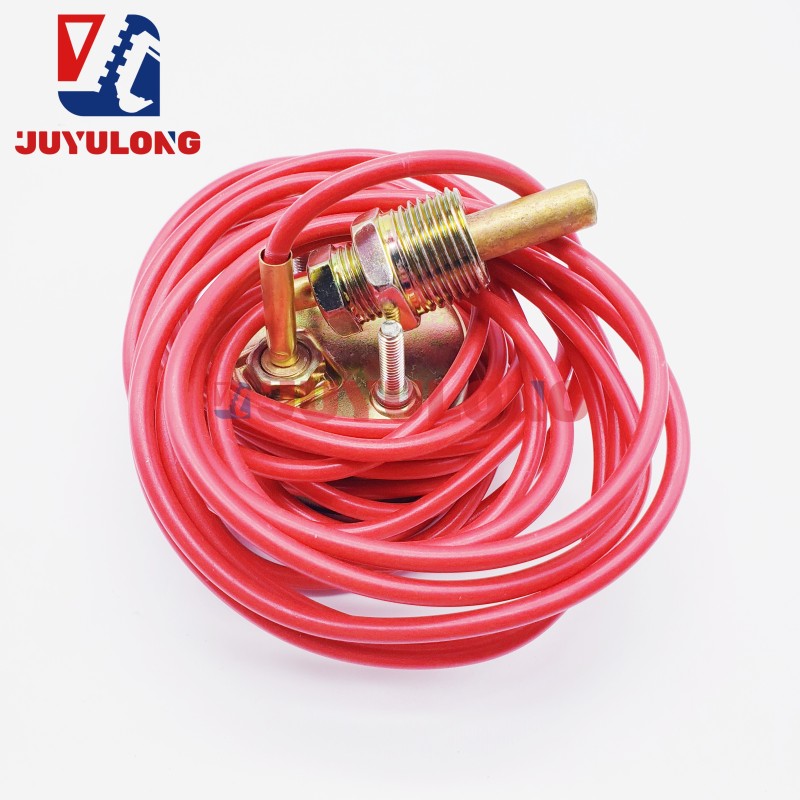JUYULONG Excavator Loader Various Mechanical Water Temperature Gauges 1W7550/4.5m 1W7551/5m for Construction Machinery Parts