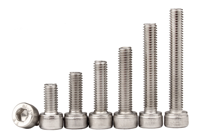 JIS M1.6-M24 ISO Compliant Stainless Steel Hex Socket Cap Head Screws Standard JIS ISO