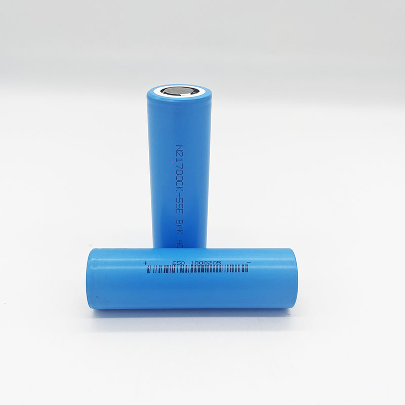 5500mAh 21700 Lithium Ion Battery Solid State Rechargeable Cell 800 Cycles