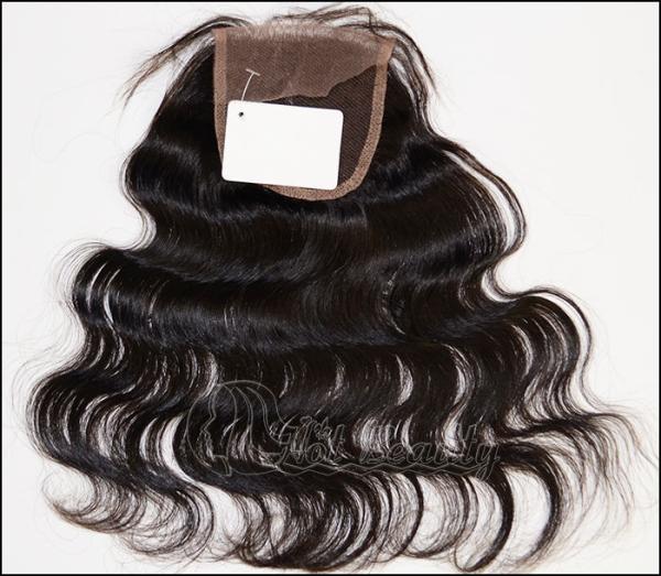 Full Head Swiss Lace Hair Lace Top Closure Weave 10 Inch - 24 Inch Length
