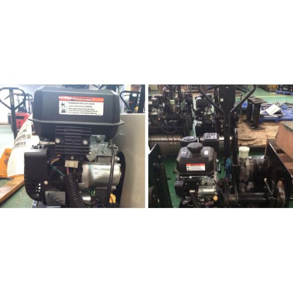 Promenade simple de la machine 5.2KW de rouleau de route de tambour derrière avec du carburant de diesel/essence