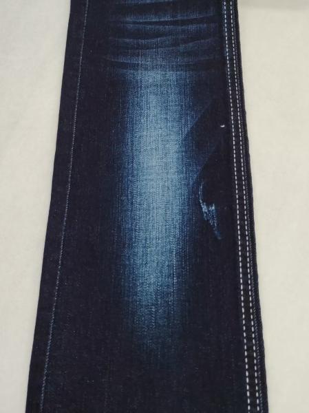 85%Cotton Siro Yarn Cross Slub 10S DARK INDIGO Denim Fabric For Jeans Or Jacket Coat
