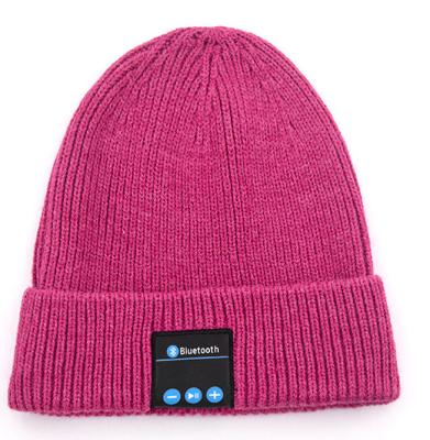 Custom Trendy Embroidered Knit Hat Warm Ins Cap Hat Cuffed Acrylic Slouchy Beanie