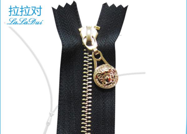 Practical Light Gold Teeth Purse Zippers Meet Modern Design Metal Wallet Zips