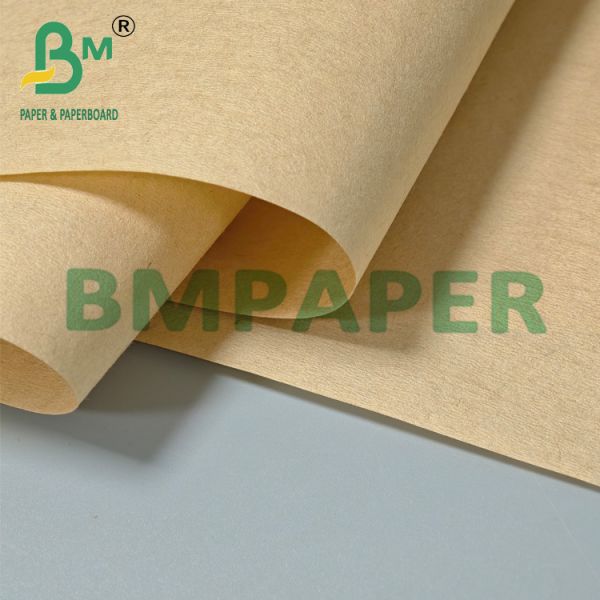 21 - 28gsm 440mm Food safe Compostable Brown Coffee Filter Paper Roll 21 - 28gsm 440mm Rouleau de papier filtre à café brun compostable, sûr pour les aliments
