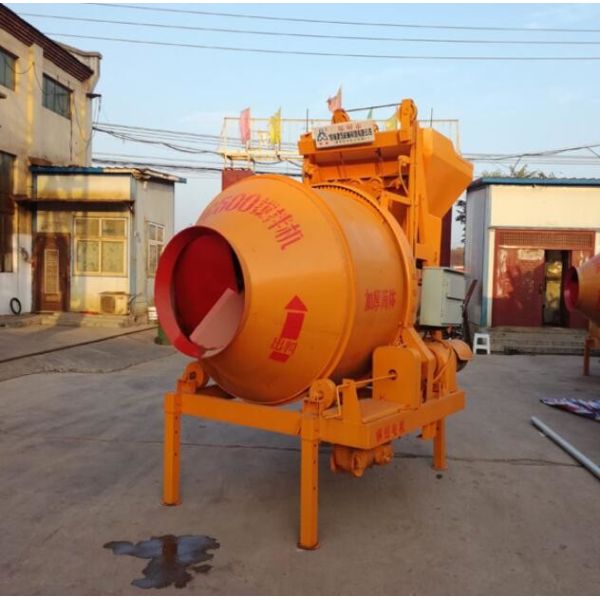 JZC350 JZC500 JZC700 Drum Concrete Mixer Electric Diesel Engine 35m3/H