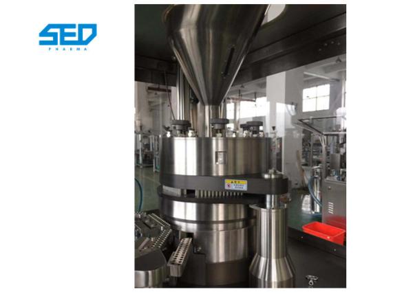 PLC Control Fully Automatic Capsule Filling Machine With Germany Siemens Brand Touch Screen