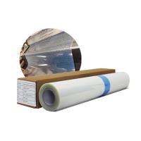 Película de impressão a jato de tinta transparente e à prova d'água para tinta de corante de pigmento