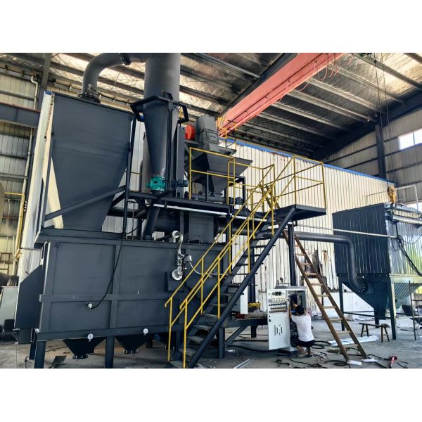 Tostador avanzado de lecho fluidizado para concentrado de oro de 5 mm con eliminación de polvo integrada