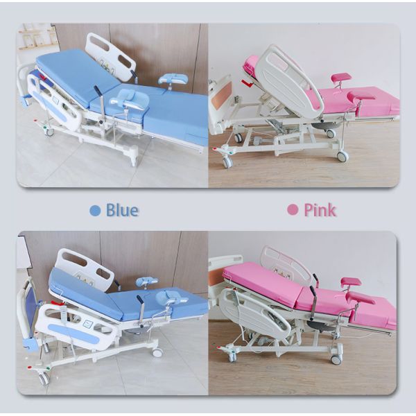 Special Maternity Bed For Gynecology And Obstetrics In Blue Hospital