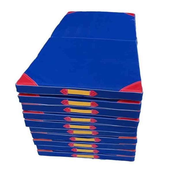 Customized Size Kids Gymnastics Mat Shock Absorbing With Oxford Cloth Material