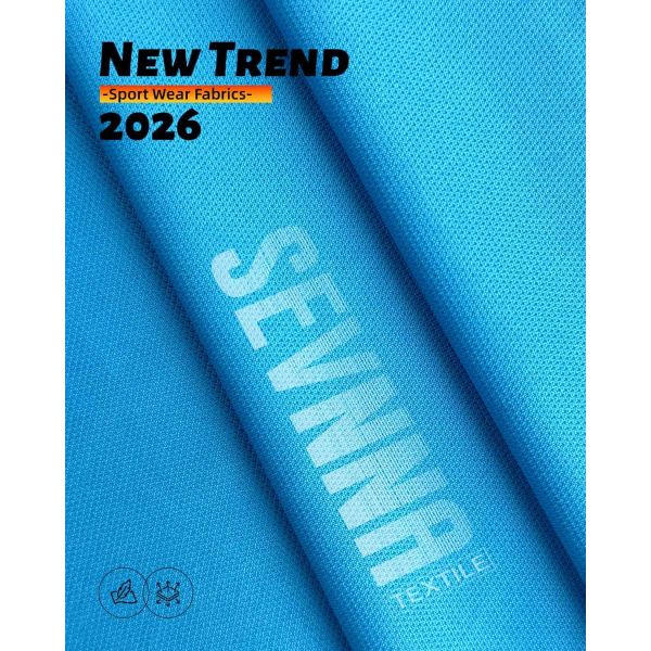 Moisture Wicking Quick Drying Breathable Functional Fabrics Performance Textiles for Activewear