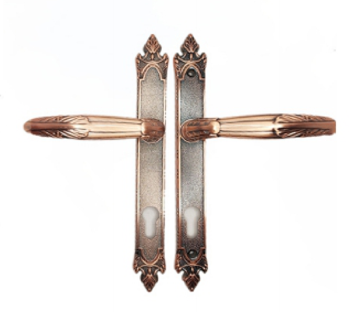 Алюминиевое заднее днище крышки Keyhole Escutcheon ручек окна двери с ручкой