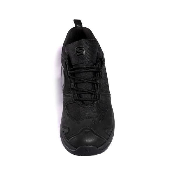 Shengjie Black Brand Name Same Type Durable Soft Footwear with Mesh Nubuck Cow Leather Upper Unisex Outdoor Shoes
